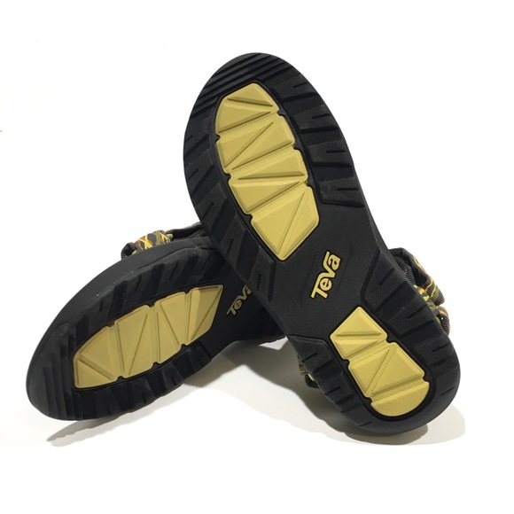 TEVA HURRICANE XLT 2 SPORTS SANDALS -YELLOW / MULTICOLOR -YOUTH US 6 -NEW - Picture 8 of 8